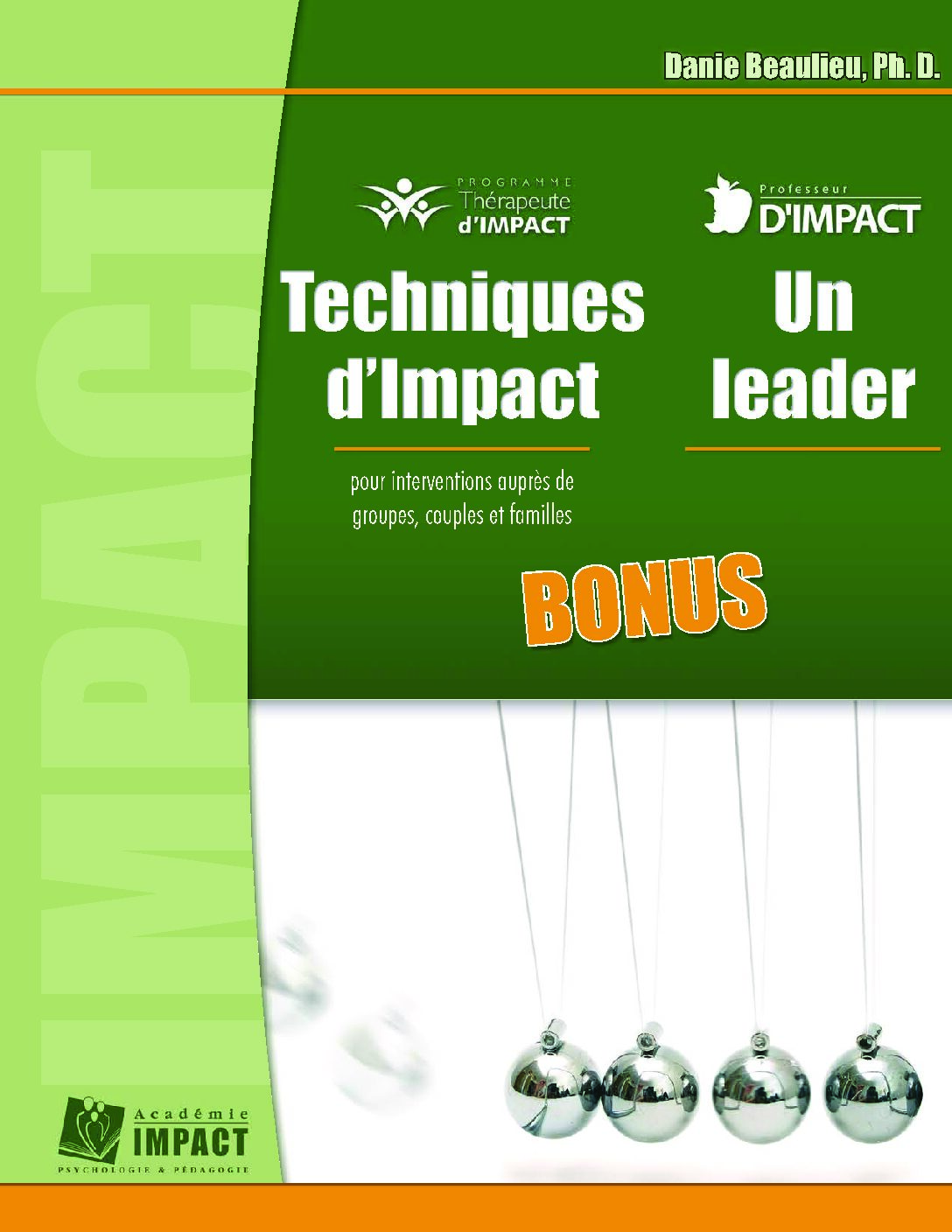 Techniques d'impact pour groupes, couples et familles BONUS